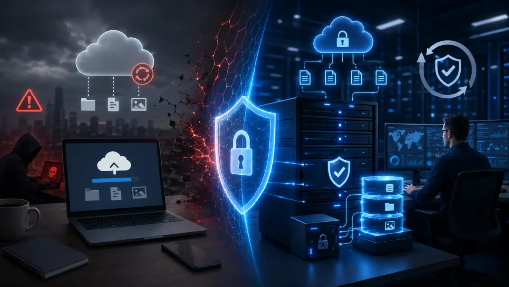 🔒 A Importância de Backups Profissionais para Empresas — Não Basta Confiar no OneDrive